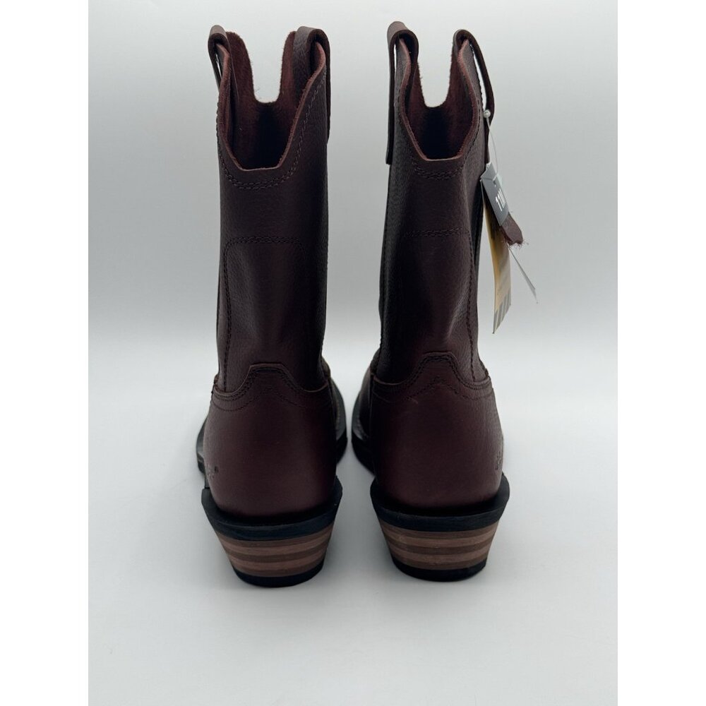 Adtec Men's Ranch Wellington Western Work Boots Brow Genuine Leather 11 M New - Picture 11 of 16